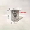 304 Stainless Steel Floor Drain Filter Hair Catcher Shower Sink Strainer Kitchen Sink Anti-clog Filter Bathroom Filter Screen