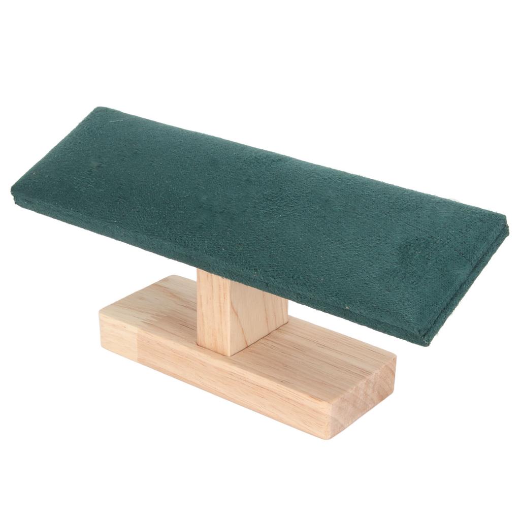 Solid Wood Watch Display Stand T Bar Showcase Jewelry Display Holder Home Chain Bracelet Bangle