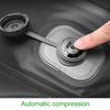 Air Pump Inside Automatic Vacuum Bag Reusable Luggage Vacuum Storage Bag  Backpack