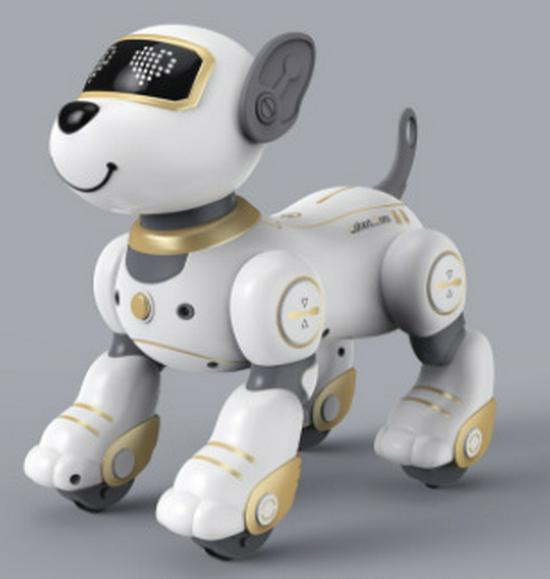 Smart Voice-Controlled Robot Dog: Touch Sensor, Dance, Music, Educational & Programmable Remote Control Toy