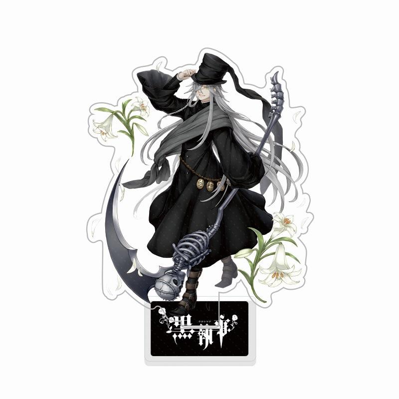 Anime Black Butler Acrylic Stand Model Cosplay Charm Characters Ornament Accesorios  Gifts 15cm