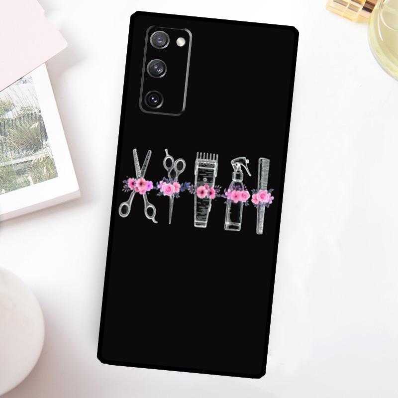 

Hair Stylist Hairdresser Phone Case For Samsung Galaxy S26 S25 S24 Ultra S23 FE S20 S21 FE S22 Plus S10 S25 FE Cover Galaxy S21Ultra