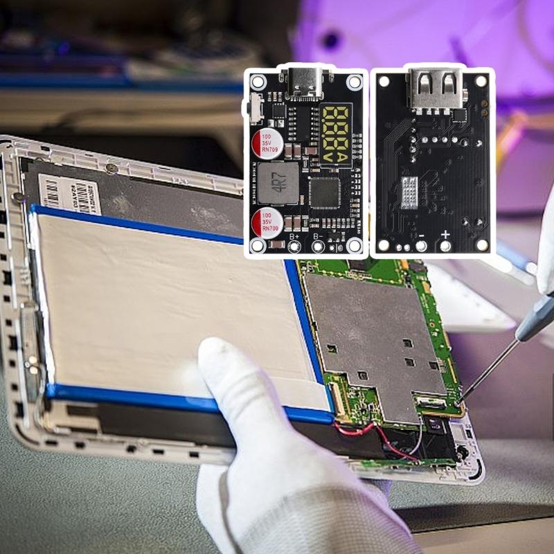 45W 2-6S Fast Charging Mobile Power Module Quick Charging Circuit Board Support Battery Type C Motherboard Voltage