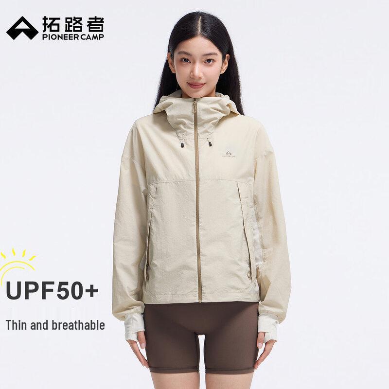 

Women s Pioneer Camp Hooded Loose Fit Sun Protection Jacket S