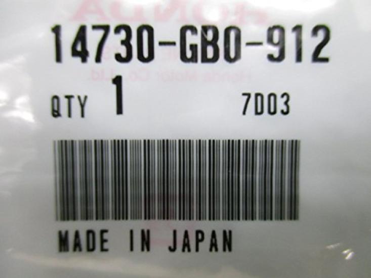 Brand genuine Honda motorcycle Super Cub valve stem part number compatible with Dax new, part seal, 14730-GB0-912, C50, C70, C90, Monkey, 70, C70,