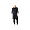 Li Ning Mens Long Sleeve Compression Dry Fit Sweat Absorbing Training Sports High Elastic Running Fitness Set Men Tops AULN061