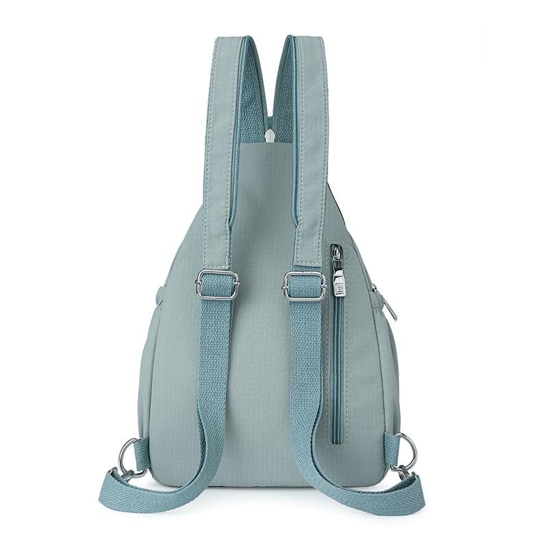 Dwufunkcyjna Torba na Klatkę Piersiową Wielofunkcyjny Plecak z Kontrastowymi Kolorami Damska Torba Podróżna na Ramię Crossbody