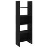 Bookshelf Black 60 x 35 x 180 cm Particleboard