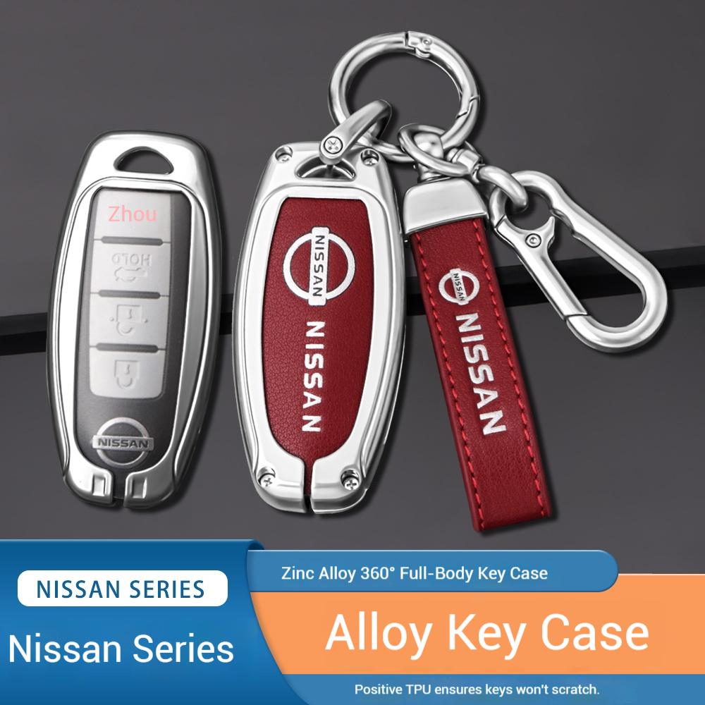 Aliaj de Zinc Piele Cheie Auto Pentru Husă Nissan Qashqai Juke X-Trail Patrol Note Leaf Altima Maxima Murano Tiida Teana Rogue Sentra