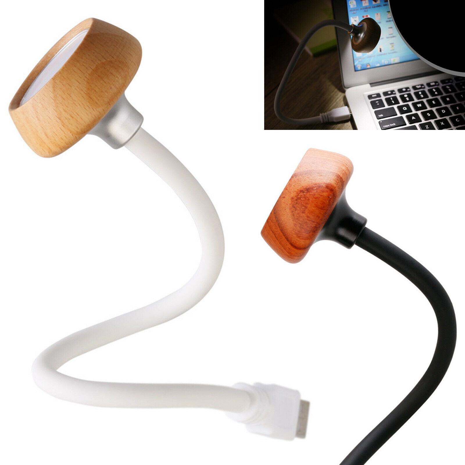 

USB-светильник для ухода за глазами, светодиодный ночник, лампа для чтения, грибная лампа, бук, палисандр