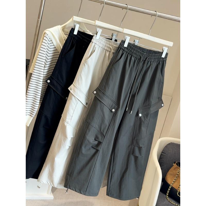 

Комбинезон-шаровары с высокой талией на кулиске, женский, новый, для осени и зимы, для досуга, спорта, активного отдыха, альпинизма, модный XL зелёный