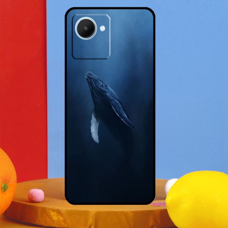 Ocean Whale Shark Swimming For Realme 15 Pro 13 12 11 10 14 Pro Plus C65 C67 C63 C61 C55 C51 C53 C35 C75 GT6 GT7 Case