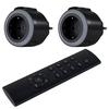 Remote Control Socket Set 2+1 Comfort Anthracite 0085520503