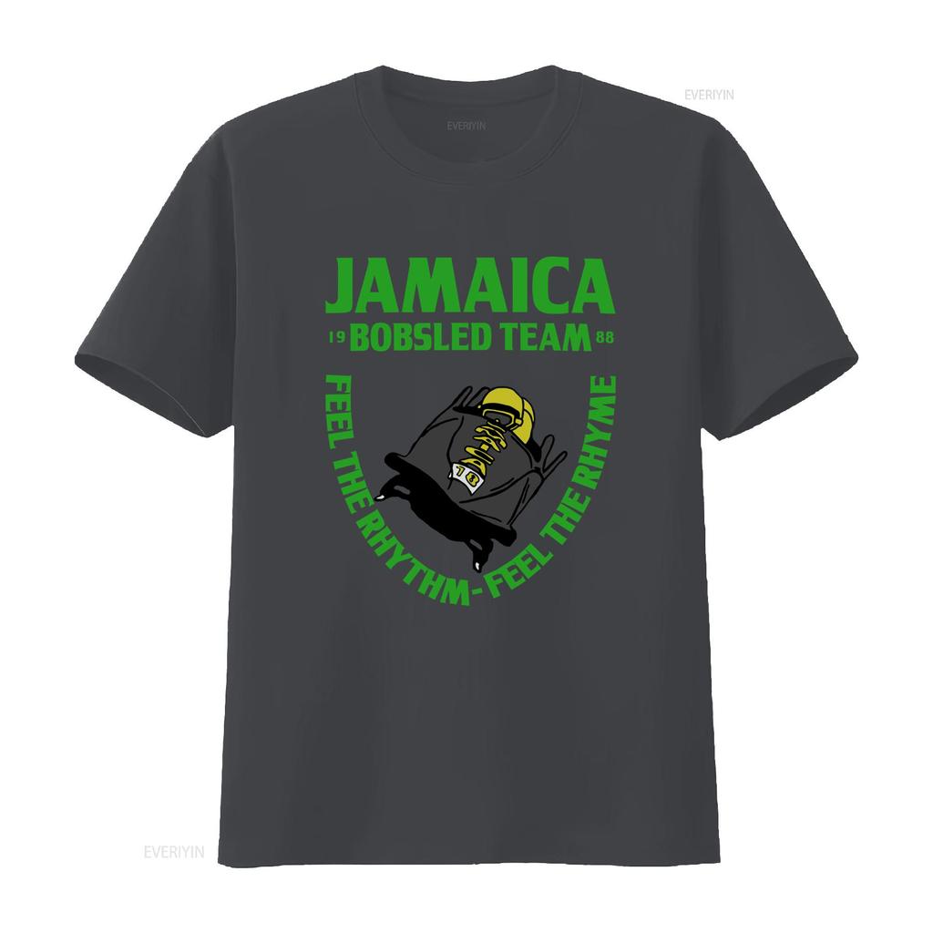 Jamaica 1988 Bobsled Team Cool Runnings Movie Inspired Usa Premium Blend T Shirt Feel The Rhythm Rhyme Vintage Stylish