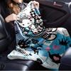 1pc Hello Kitty, Cafe, WonderlandDigital Print Fleece Blanket - Contemporary Style, Suitable for All Seasons, Perfect for Home, Travel, or C
