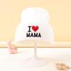 Embroidery Knitted Hat Dopamine Color Warm Windproof Cover Wool Hat Moisture