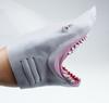 speed mao sea creature shark hand puppet gray