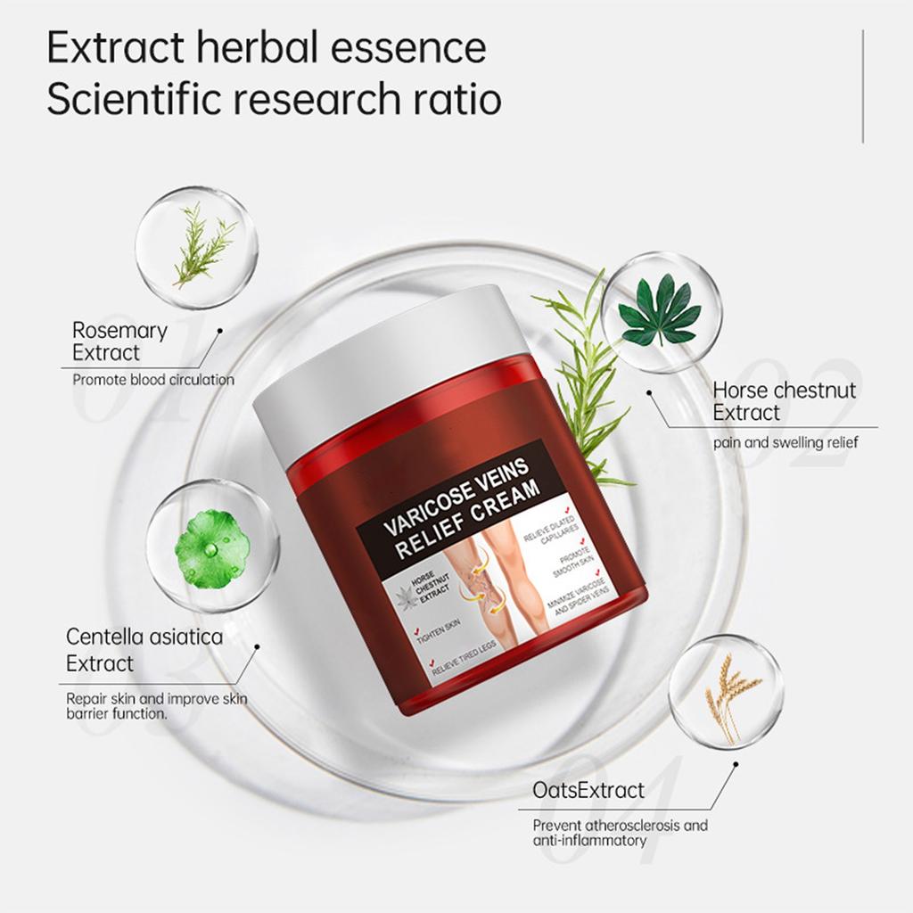 Varicose Vein Relief Paste Improve Blood Circulations Spider Varicose Vein  For Tired Heavy Legs Fast Relief New