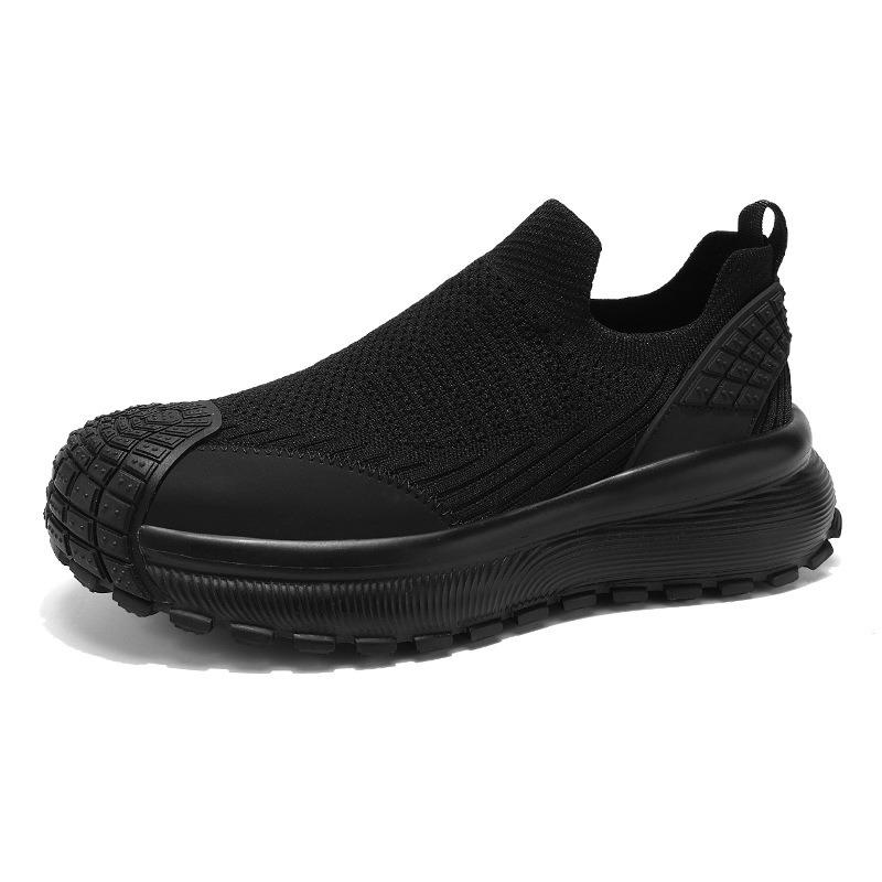 Breathable One-pedal Versatile Sports and Leisure Men's Platform Comfortable Trendy Shoes Men's Shoes Lightweight Elastic Board Shoes