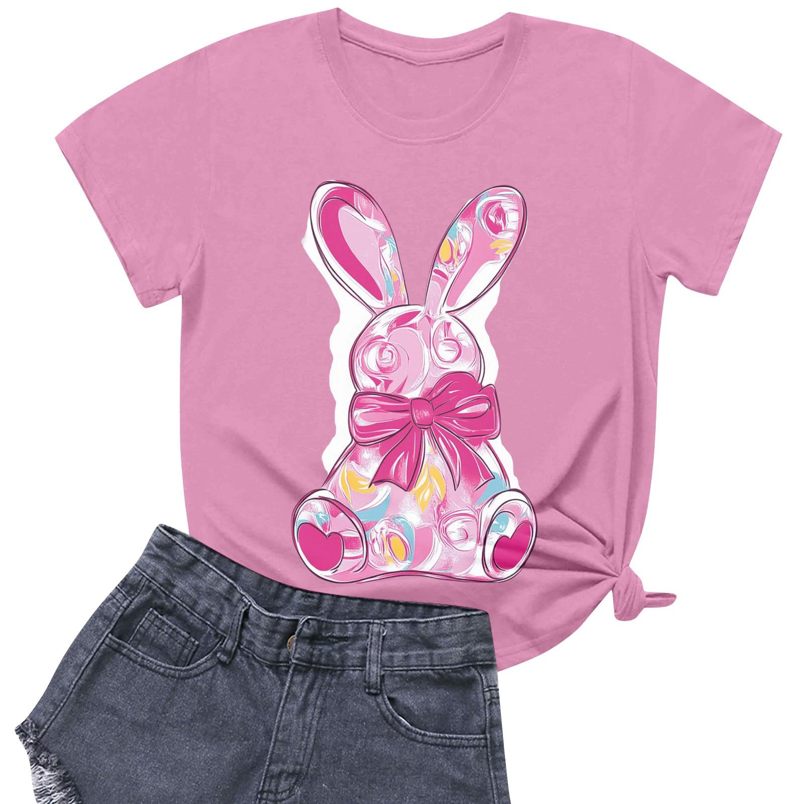 

Жіноча повсякденна футболка з круглим вирізом і короткими рукавами XL кавун червоний колір