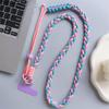Colorful Braided Crossbody and Anti-Lost Adjustable Strap for Girls - Keychain and Mobile Phone Hanging Rope