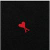 Ami Men S Knit Small Heart Logo hkS826 001 009