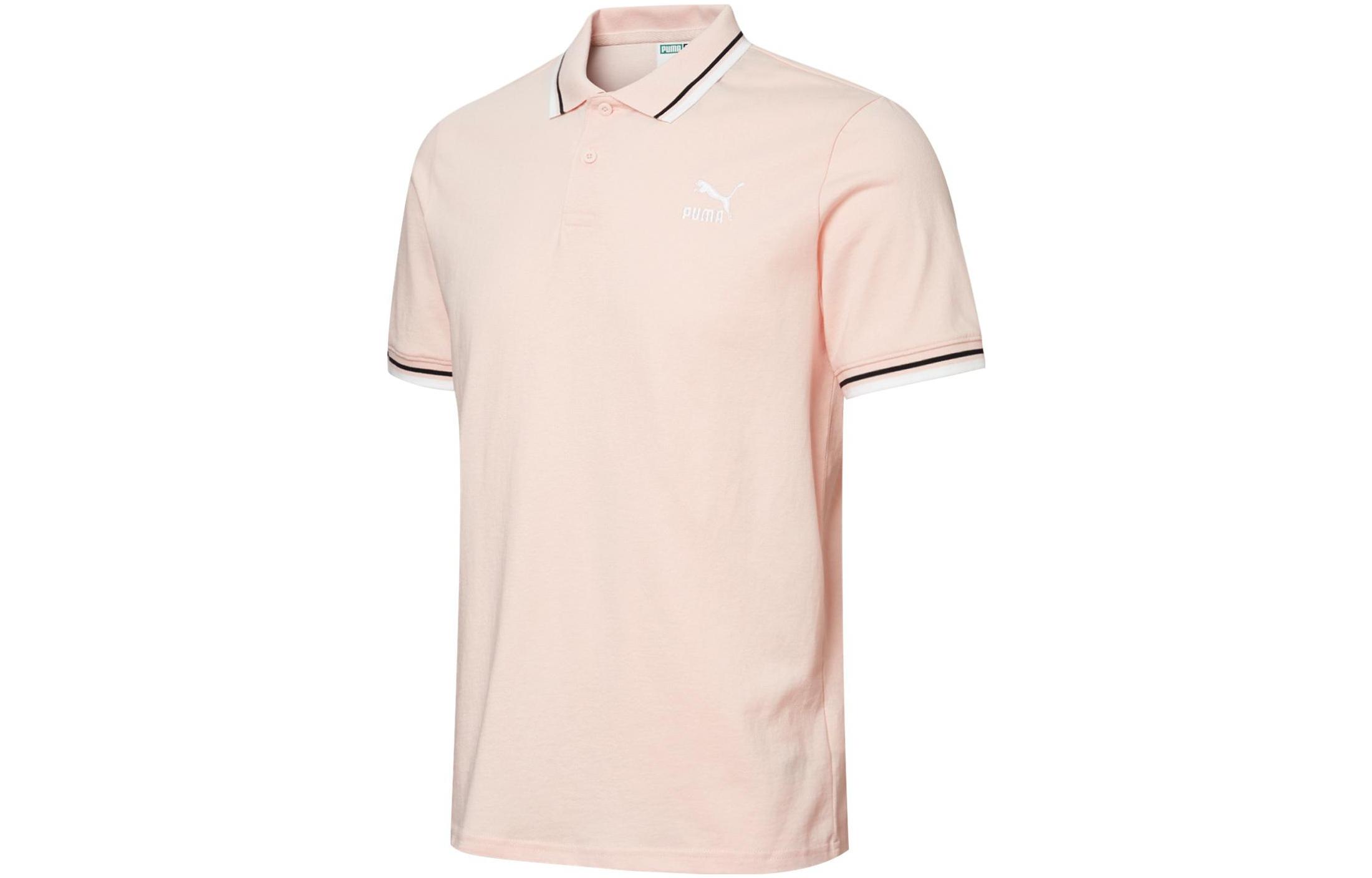 PUMA Polo Shirt Men s Light Pink 532848-27 L