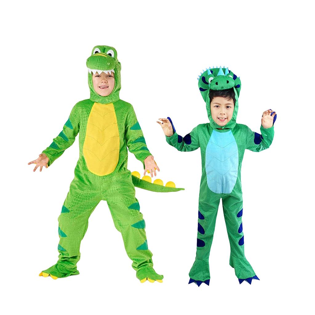 Kids Dinosaur Costume for Halloween Dress Up Outfit for Children