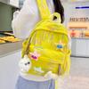 Backpack Girls Travel Cute Girl Simple Middle School College Student Printing Lightweight Trendy Fashion Backpack