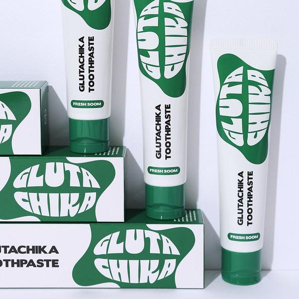 Dr. Bium Glutachica Fresh Breath Toothpaste, 2 packs, 80g