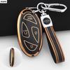 7 Buttons Tpu Style Car Key Case Cover Shell For Hyundai Kona Ev Grandeur Gn7  Keyless Protector Bag Keychain Accessories
