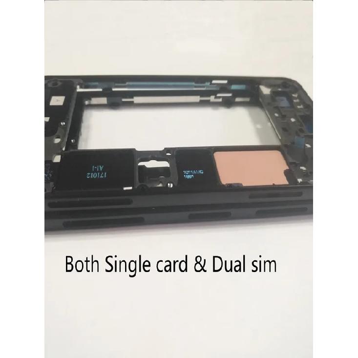 Middle Frame Housing Plate Bezel Cover Back Frame Replacement Repair Parts For LG Q6 M700N