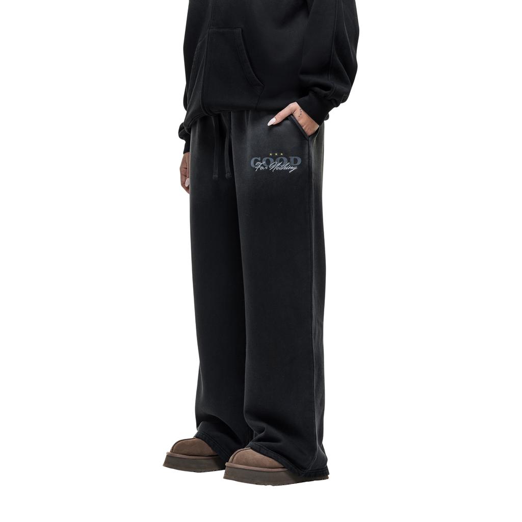 Good For Nothing Womens/Ladies Spray Stitched Joggers