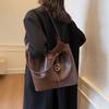 Premium tote bag large capacity casual tote women's bag autumn and winter new commuting lazy wind single shoulder armpit big bag