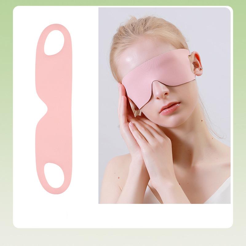 New Ear Hanging One Piece Sleep Shading Three-dimensional Sleep Eye Mask Breathable Men's And Women's Summer Aviation Eye Masks