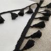 Tenda a Tasca per Bastone Jing Ga in Cotone e Lino Monocolore