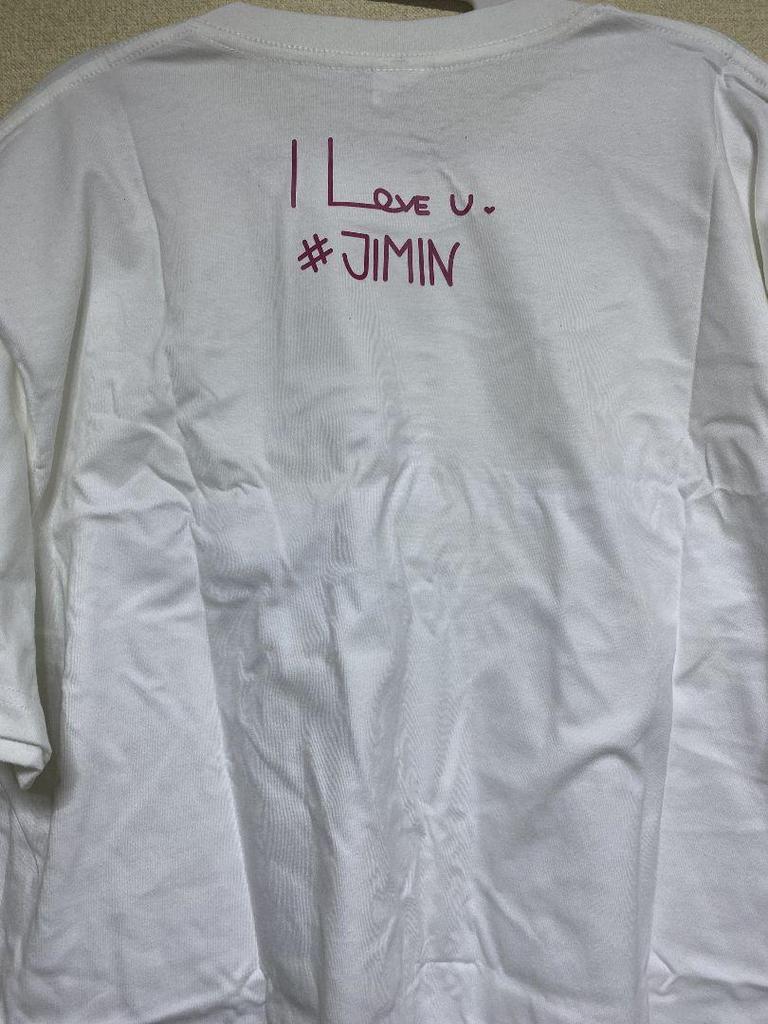 [USED] BTS Jimin T-shirt White