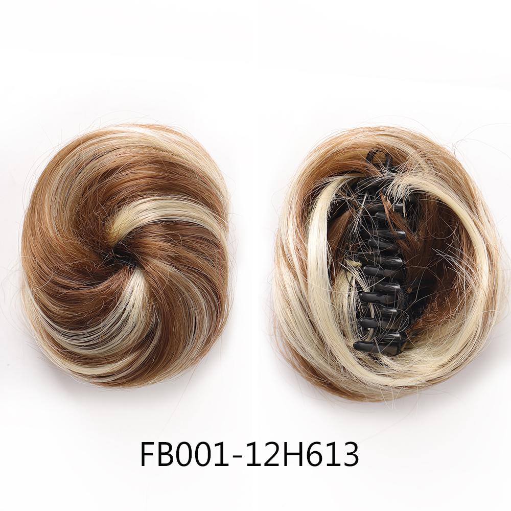 Bybrana Ladies Wear Clip-On Hair To Groom Their Hair Every Day. Natural Synthetic Hair