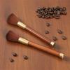 1Pcs Wooden Handle Espresso Machine Cleaning Brush  For Home Kitchen Barista Cafe Use