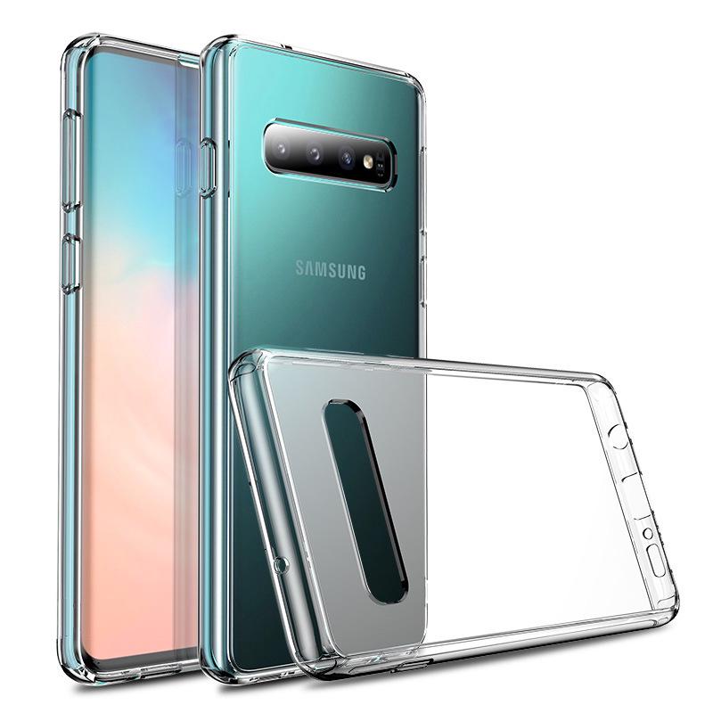 

Compatible with Samsung Galaxy S10/S20/Note10: Transparent Anti-Drop TPU+PC Cover S20+ прозрачный