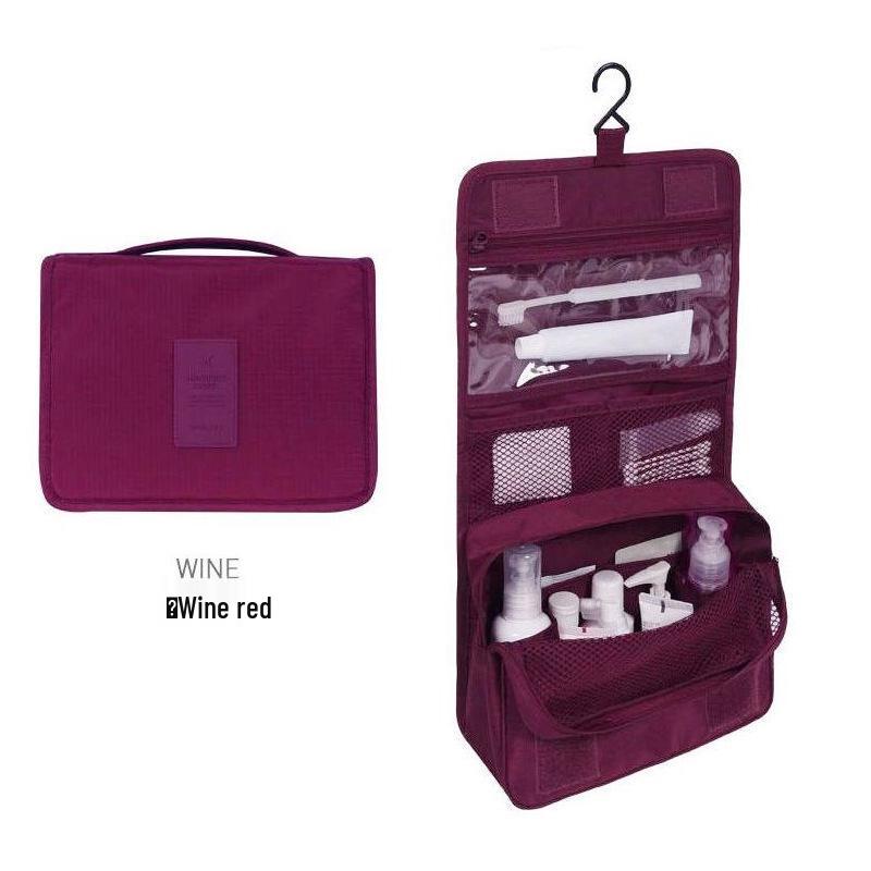 Korean Style Waterproof Hanging Toiletry Bag for Men and Women