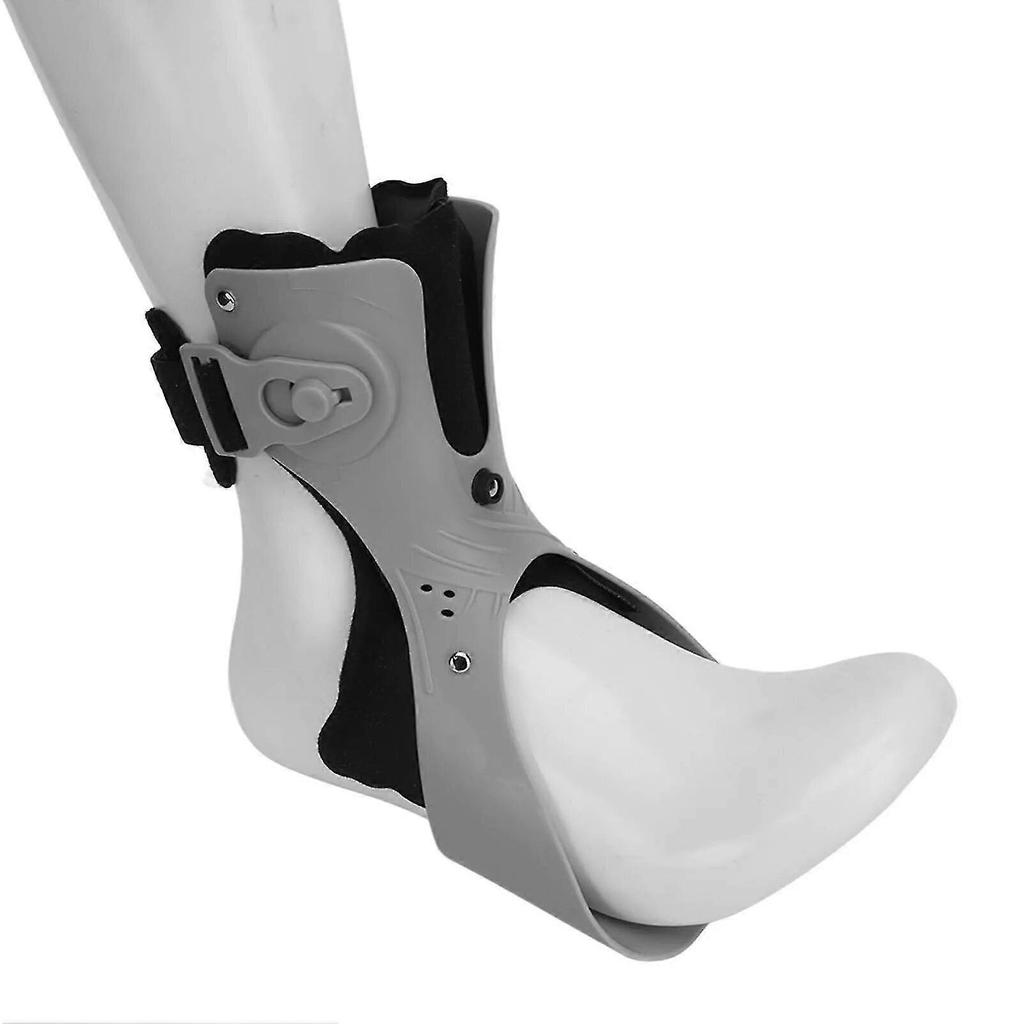 Foot Drop Brace Adjustable Rotary Buckle Soft Posture Correct Ankle Foot Orthosis for Hemiplegia