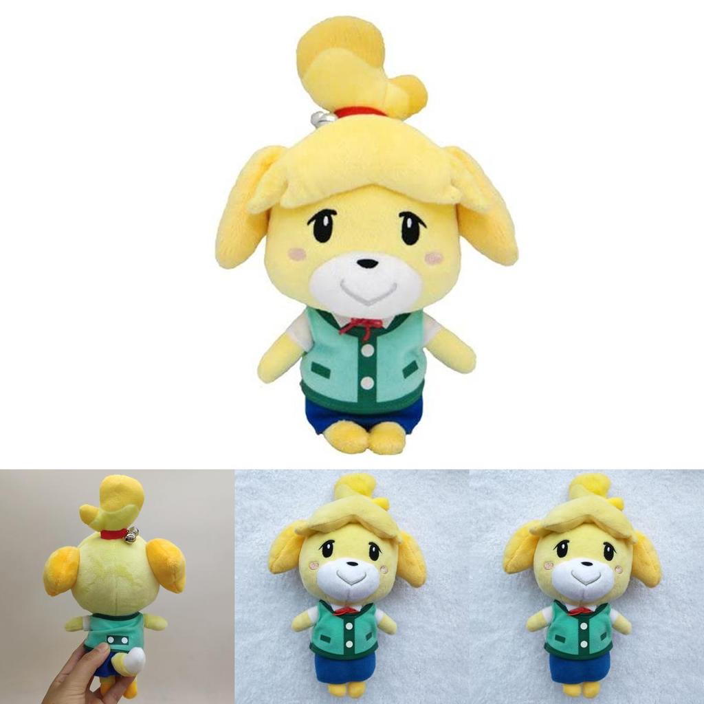 Animal Crossing New Horizons Isabella Plush Doll 20cm Soft Stuffed Toy For Kids And Fans
