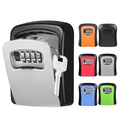 4-Digit Wall Mounted Combination Key Box - Outdoor Safe Key Storage