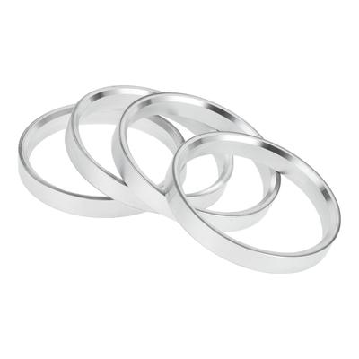 INFINAUTO Anelli di centraggio mozzo 66,6 mm DI a 75,1 mm DE Anelli mozzo ruota veicolo Lega di alluminio 4 pezzi
