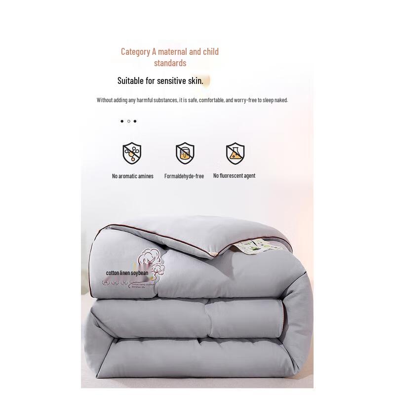 Southern Life Baumwolle Leinen Soja Steppdecke