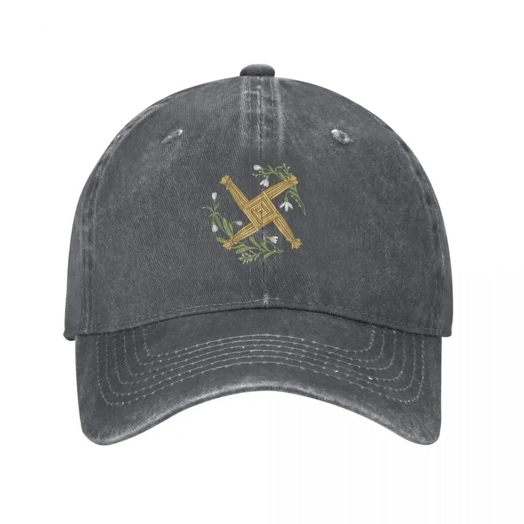 Brigids Cross Baseball Cap Golf Hat Unisex Ball Cap Anime Unisex Womens