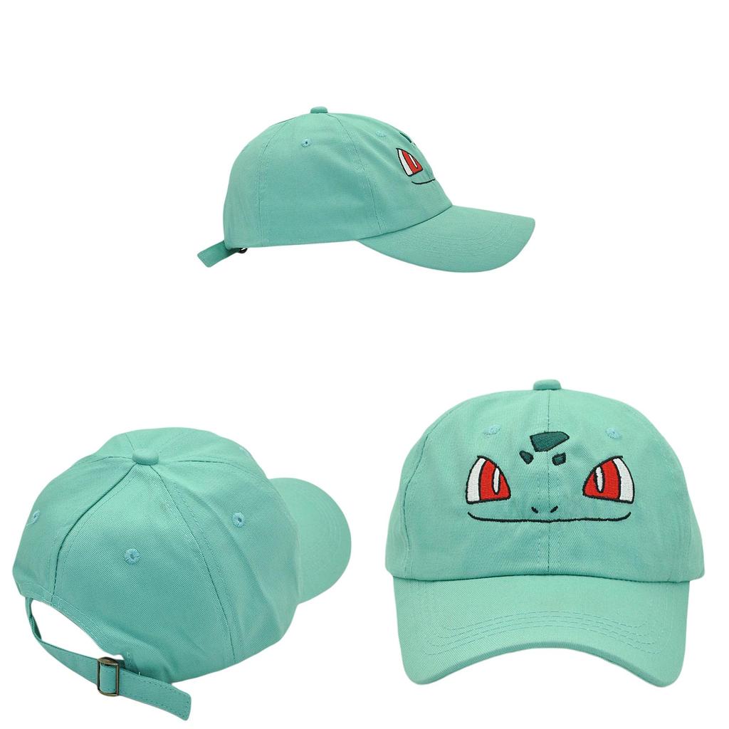Kreslená baseballová čepice Pokmon Squirtle s ochranou proti slunci pro letní neformální nošení