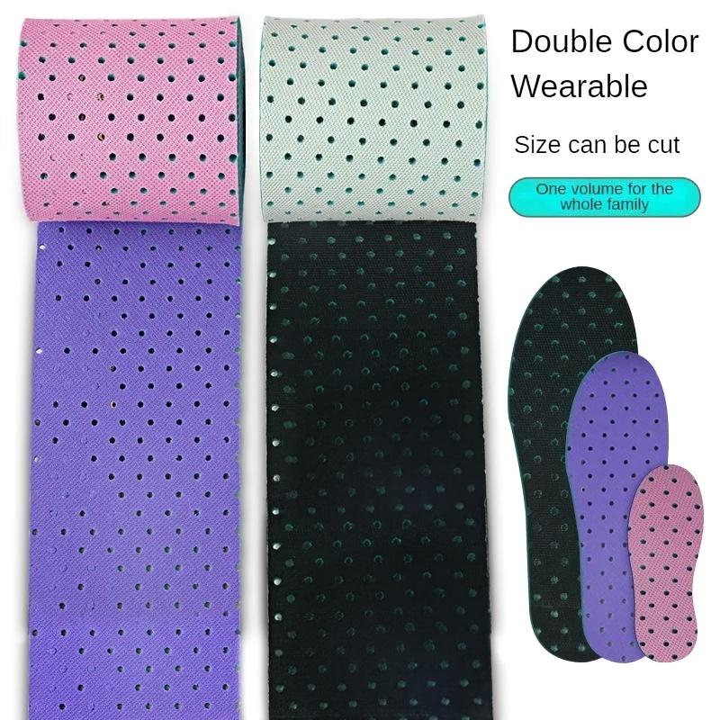 Cuttable Soft Comfortable Shock-Absorbing Universal Shoe Insoles for Sports and Everyday Use