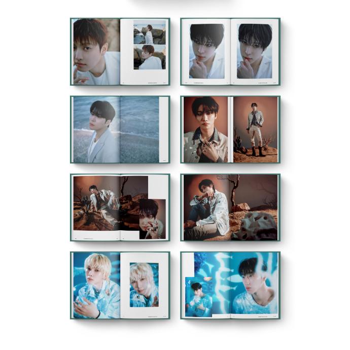 Pre-order ATEEZ 8th Anniversary Photo Book Blue Drift & POB